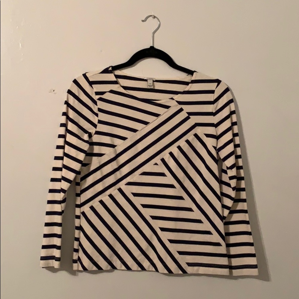 J. Crew striped shirt